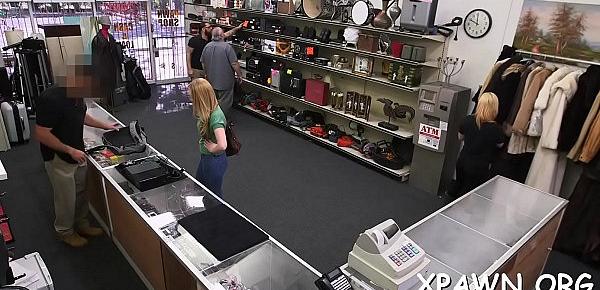  There&039;s some sex in shop going on in this hot video